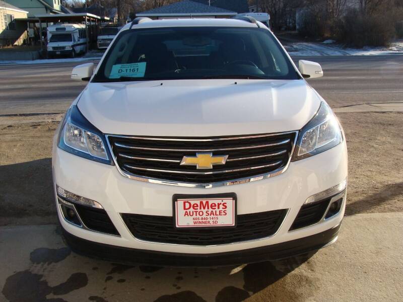 2017 Chevrolet Traverse for sale at DeMers Auto Sales in Winner SD
