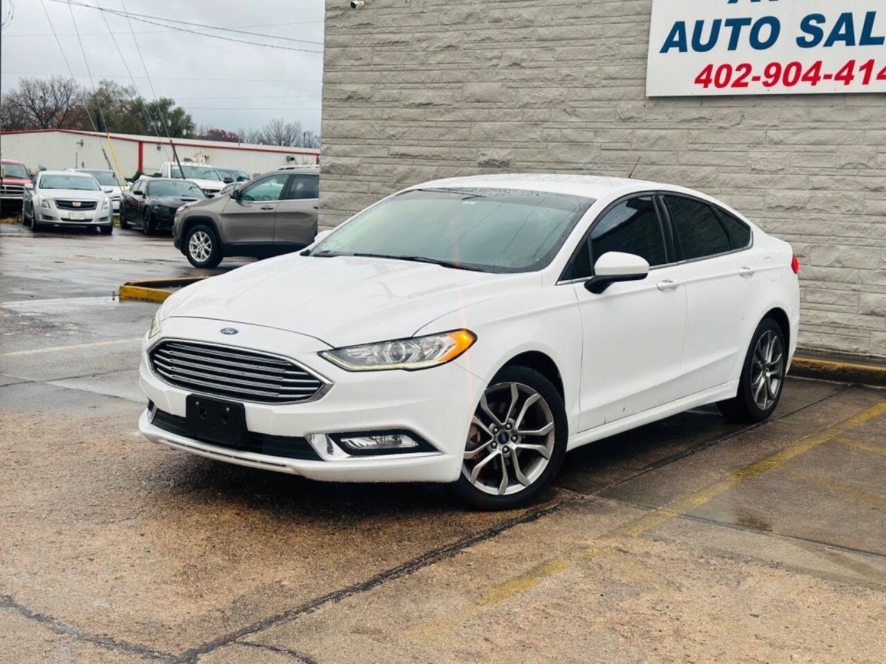 2017 Ford Fusion for sale at Atlas Auto Sales LLC in Lincoln, NE