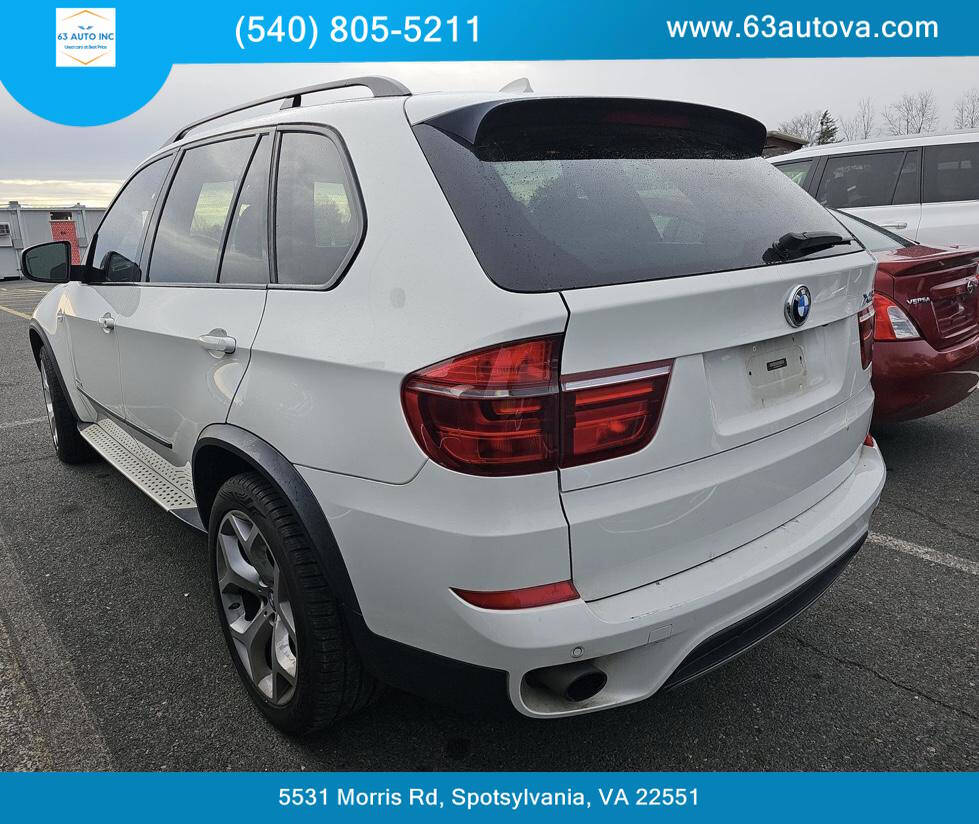 2013 BMW X5 for sale at 63 Auto Inc in Spotsylvania, VA