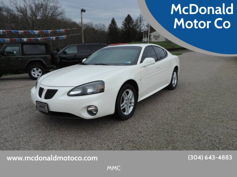 2006 Pontiac Grand Prix for sale at McDonald Motor Co in Harrisville WV