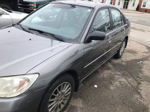 2005 Honda Civic for sale at ATLAS AUTO SALES, INC. in West Greenwich RI