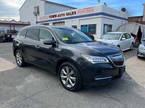 2016 Acura MDX for sale at Town Auto Sales Inc in Waterbury CT