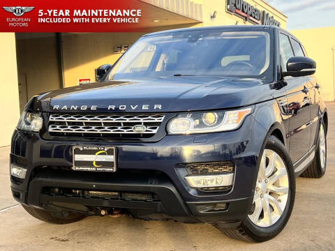 2017 Land Rover Range Rover Sport for sale at European Motors Inc in Plano TX