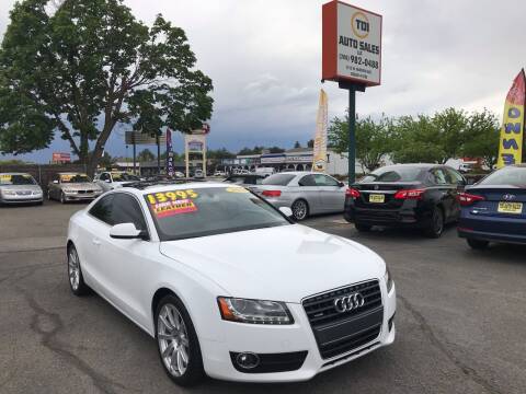 2011 Audi A5 for sale at TDI AUTO SALES in Boise ID
