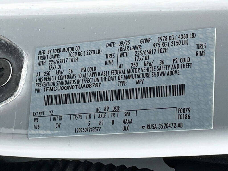 2026 Ford Escape Active