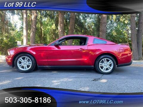 2010 Ford Mustang for sale at LOT 99 LLC in Milwaukie OR