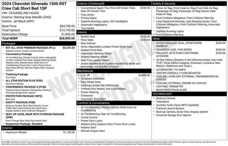 2024 Chevrolet Silverado 1500