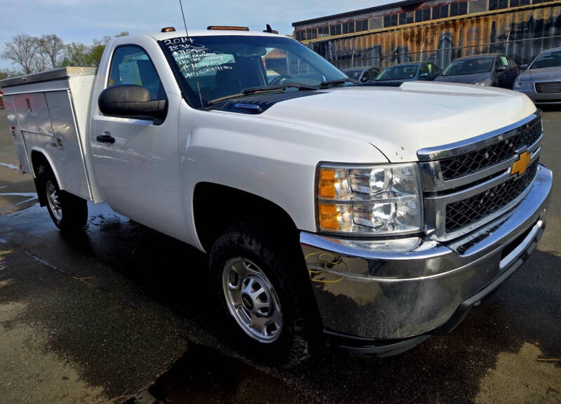 Used 2014 Chevrolet Silverado 2500HD Work Truck with VIN 1GC0CVCG6EF182885 for sale in Westfield, MA