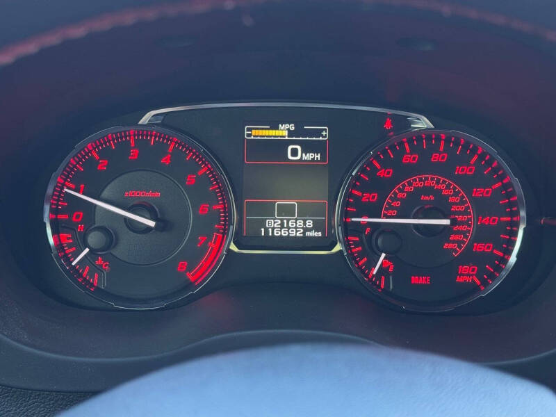 2016 Subaru WRX Limited