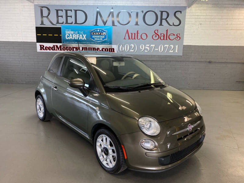 2012 FIAT 500 for sale at REED MOTORS LLC in Phoenix AZ