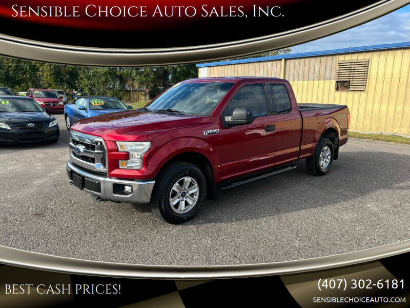 2016 Ford F-150 for sale at Sensible Choice Auto Sales, Inc. in Longwood FL