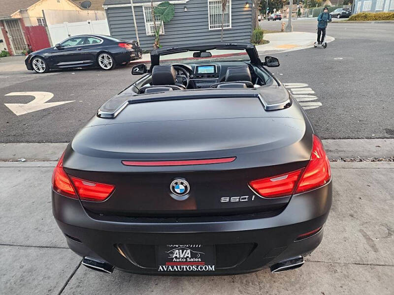 2012 BMW 6 Series 650i