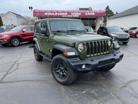 Jeep Wrangler For Sale in Grand Haven, MI - Boulevard Used Cars