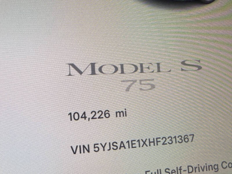 2017 Tesla Model S 75