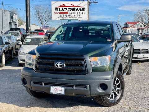 2013 Toyota Tundra for sale at Supreme Auto Sales in Chesapeake VA