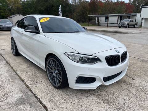 2016 BMW 2 Series for sale at AUTO WOODLANDS in Magnolia TX
