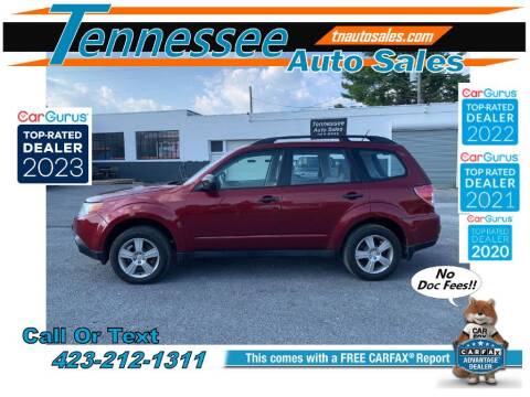 2011 Subaru Forester for sale at Tennessee Auto Sales in Elizabethton TN