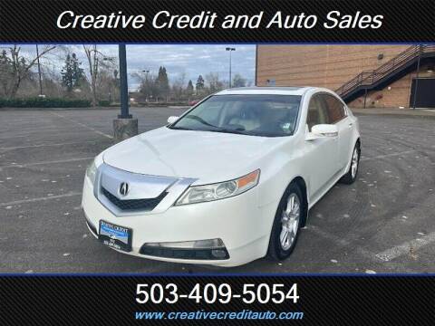 2009 Acura TL for sale at Creative Credit & Auto Sales in Salem OR