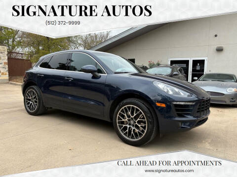 2016 Porsche Macan for sale at Signature Autos in Austin TX