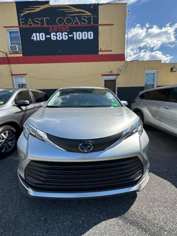 2021 Toyota Sienna for sale at East Coast Automotive Inc. in Essex MD