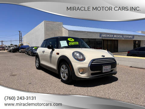 2014 MINI Hardtop for sale at Miracle Motor Cars Inc. in Victorville CA