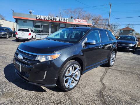 2014 Ford Edge for sale at Samford Auto Sales in Riverview MI