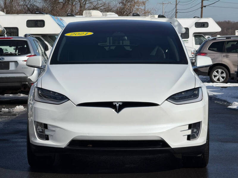 Used 2021 Tesla Model X Long Range Plus with VIN 5YJXCDE27MF324240 for sale in Worcester, MA