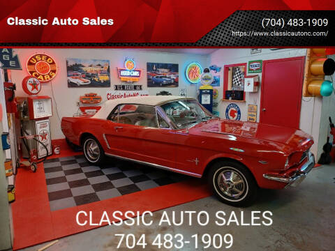 1965 Ford Mustang for sale at Classic Auto Sales in Maiden NC
