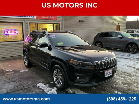 2020 Jeep Cherokee for sale at US MOTORS INC in Worcester MA