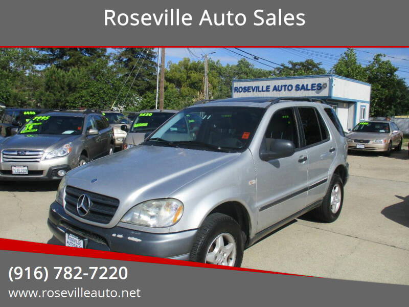 1999 Mercedes-Benz M-Class for sale at Roseville Auto Sales in Roseville CA