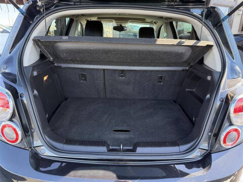 2013 Chevrolet Sonic RS Manual