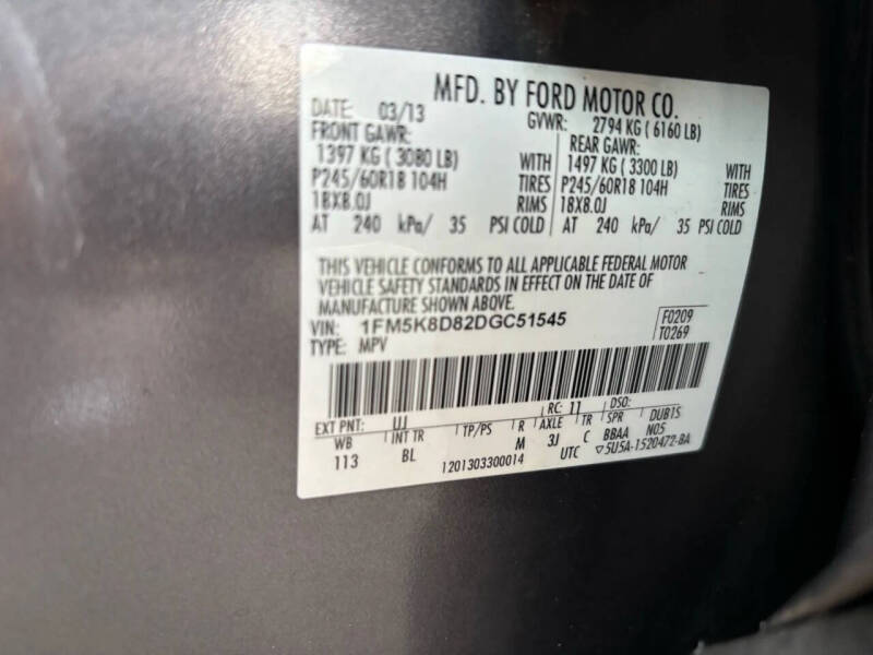 2013 Ford Explorer XLT