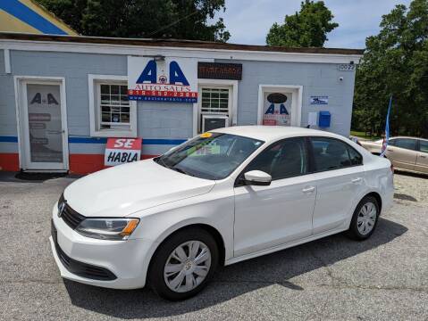 2014 Volkswagen Jetta for sale at A&A Auto Sales llc in Fuquay Varina NC