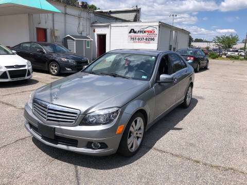 2011 Mercedes-Benz C-Class for sale at AutoPro Virginia LLC in Virginia Beach VA