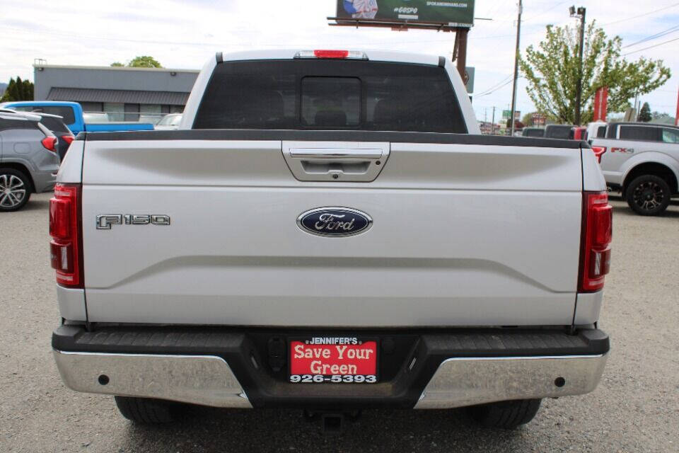 2015 Ford F-150 for sale at Jennifer's Auto Sales & Service in Spokane Valley, WA