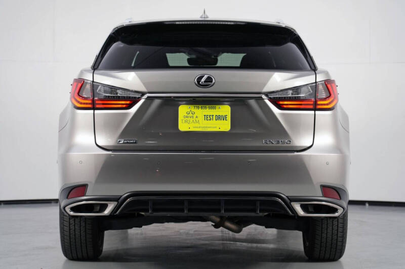 2022 Lexus RX 350 F SPORT Handling