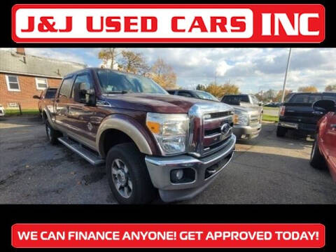 2011 Ford F-250 Super Duty for sale at J & J Used Cars inc in Wayne MI