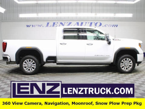 2022 GMC Sierra 2500HD for sale at LENZ TRUCK CENTER in Fond Du Lac WI
