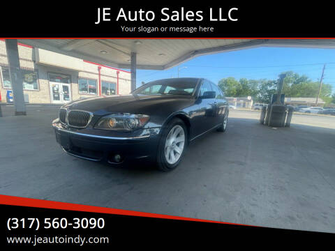 2006 BMW 7 Series for sale at JE Auto Sales LLC in Indianapolis IN