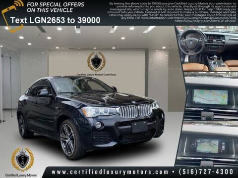 2016 BMW X4 for sale at Certified Luxury Motors in Great Neck NY