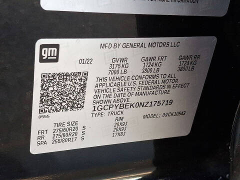 2022 Chevrolet Silverado 1500 Limited