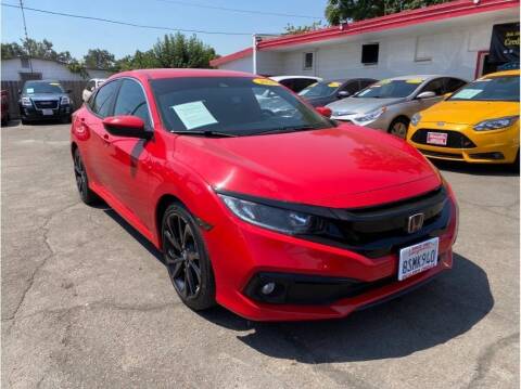 2020 Honda Civic for sale at Dealers Choice Inc in Farmersville CA