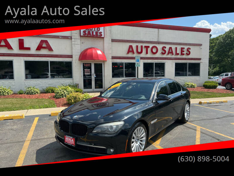 2012 BMW 7 Series for sale at Ayala Auto Sales in Aurora IL