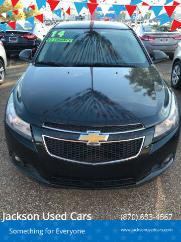 2014 Chevrolet Cruze for sale at Jackson Used Cars in Forrest City AR