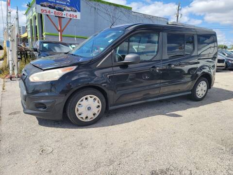 2014 Ford Transit Connect for sale at INTERNATIONAL AUTO BROKERS INC in Hollywood FL