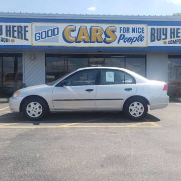 2003 Honda Civic for sale at Good Cars 4 Nice People in Omaha NE