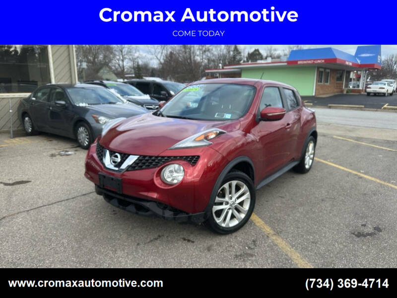 2015 Nissan JUKE for sale at Cromax Automotive in Ann Arbor MI