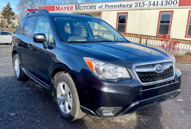 2015 Subaru Forester for sale at Mayer Motors of Pennsburg in Pennsburg PA