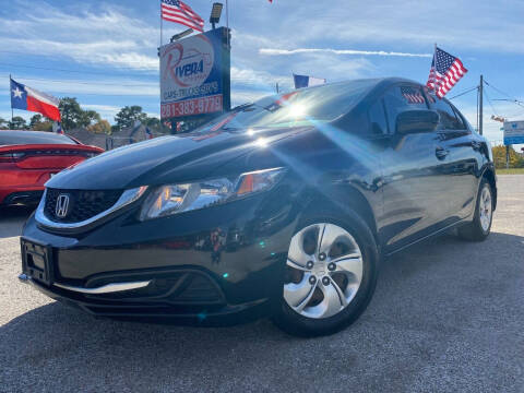 2015 Honda Civic for sale at Rivera Auto Group in Spring TX