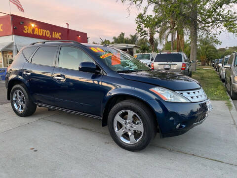 2004 Nissan Murano for sale at 3K Auto in Escondido CA